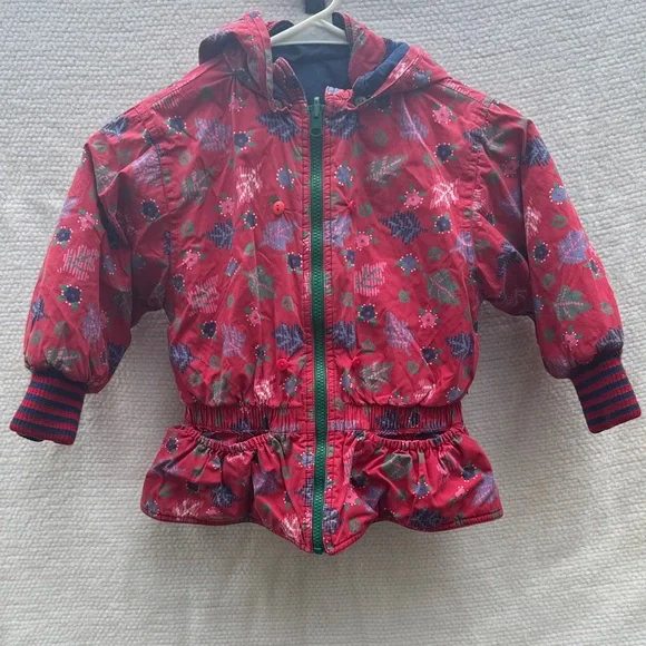 Reversible Rainbow Tag Gymboree Jacket